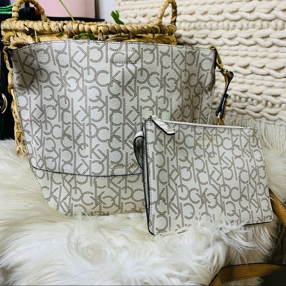 Calvin Klein Monogram Crossbody Bag